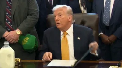 פרעזידענט טראמפ האט געמאלדן ארעסט פון קלאסיפיצירטן ווענעזועלא ליקער.