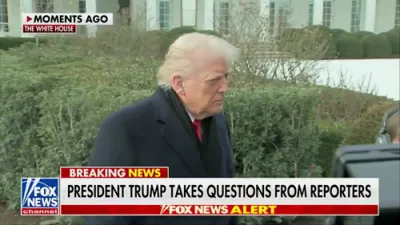 טראמפ זאגט פארוואס ער פלאנט נישט צו אטאקירן איראן