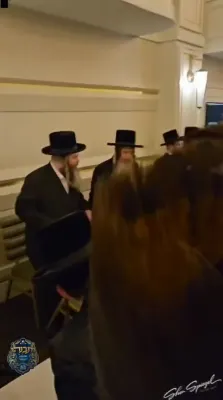 פולע גאלעריע: כ"ק אדמו"ר מצאנז שליט"א באזוכט אין אמעריקע 