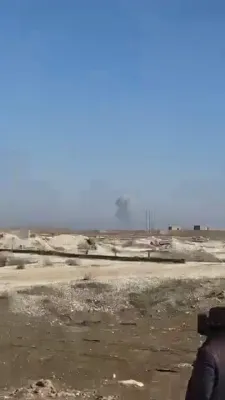 טערקישע אטאקעס אויף די קורדישע SDF