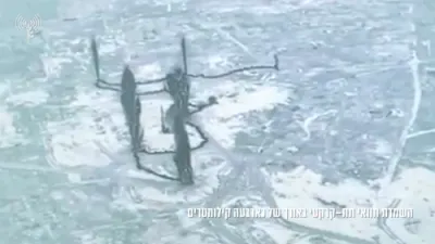 מדנ"י כוחות האבן צעשטערט א 4 קילאמעטער לאנגע חאמאס טונעל אין דרום עזה.