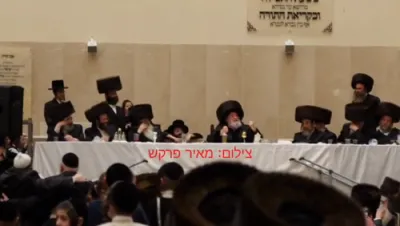 מלוה מלכה בצל כ"ק אדמו"ר מוויזניץ שליט"א 