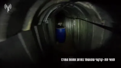 צה"ל האט צעשטערט א קילאמעטער לאנג חאמאס טונעל נעבן די מדינת ישראל גרענעץ.