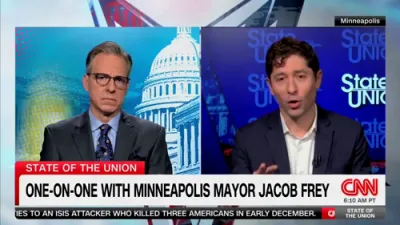 מיניאפעליס מעיאר: "עס וועט נישט זיין קיין רואיגקייט ביז ICE גייט אוועק."