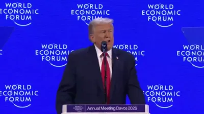 טראמפ'ס פולע רעדע אין שווייץ 