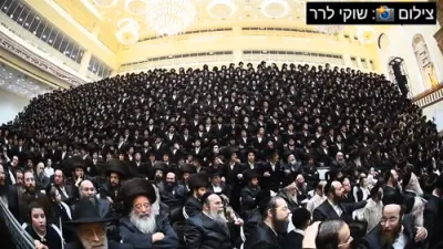 שמחת החתונה בחצר הקודש וויזניץ 