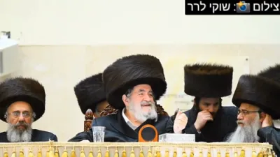 שמחת החתונה בחצר הקודש וויזניץ 