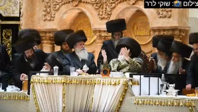 שמחת החתונה בחצר הקודש וויזניץ 