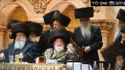 שמחת החתונה בחצר הקודש וויזניץ 