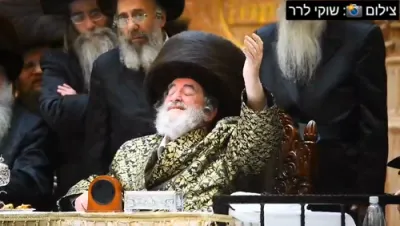 שמחת החתונה בחצר הקודש וויזניץ 