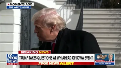 טראמפ וויל זיך נישט באציען צו פעריטי'ס טויט אין מיניאפעליס 