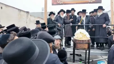 טיש לרגל הילולת הרה"ק רבי דוד מלעלוב זי"ע לעלוב פולין