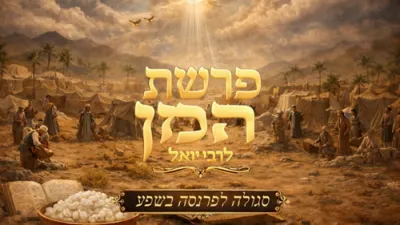 פרשת המן מיט ר' יואל לעבאוויטש 