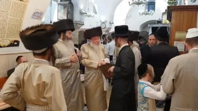 ברוך דיין האמת: כ"ק אדמו"ר מהרי"ד מלעלוב זצ"ל 