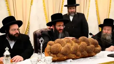 הילולת מהרי"א מספינקא און יום ההצלה בחצה"ק ספינקא רמ"א