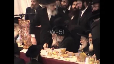 היסטארישע ווידיאו: &rlm;כ"א כסלו תשס"ג אין בית המדרש החדש בעדפארד ווילסן  