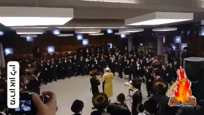 הרה"צ רבי אלימלך בידערמאן שליט"א אין מירון