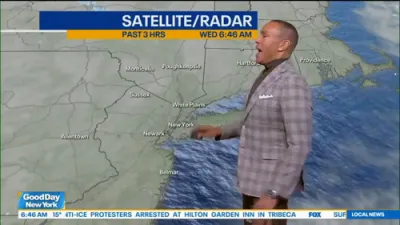 א פרישע שניי שטורעם איבערן וואך קען ברענגען שווערע שניי און שטארקע ווינטן.