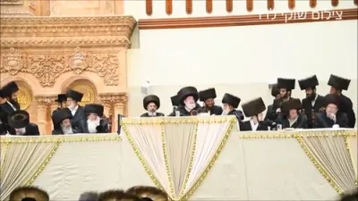 שמחת החתונה בחצר הקודש זוועהיל - ר"י וויזניץ 