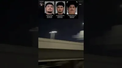 דאלאס פאליציי ארעסטירט דריי מענטשן אין ניי יאר אוונט בריק שיסעריי.