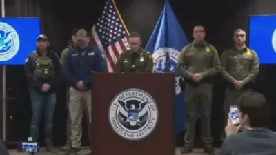 גרעניץ פאטראל טשיף באווינא נעמט זיך אן פאר די פעדעראלע אגענטן אין מיניאפעליס 