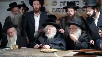 כינוס כוללי 'תשובות והנהגות' פון כ"ק גאב"ד ירושלים שליט"א בעצם יום ט"ו בשבט