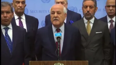 פאלעסטינער יו-ען שליח רופט כאמאס "ברידער"