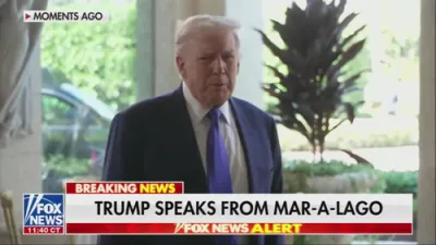 פרעזידענט טראמפ האט אפגעווארפן איראן'ס קריגס-געפאר, דרינגט פאר א נוקלעארן אפמאך.