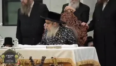 הערליכע לענגערע ווידיאו: חמשה עשר בשבט בחצר הקודש סאטמאר 