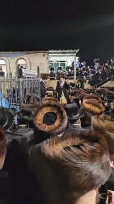 הרה"צ רבי אלימלך בידערמאן שליט"א אין מירון