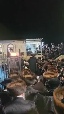 הרה"צ רבי אלימלך בידערמאן שליט"א אין מירון