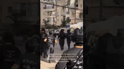 ארעסטן אין בני ברק נאך די פראטעסטן 