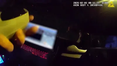 א פאליס טשעיס ענדיגט זיך שרעקעדיג 