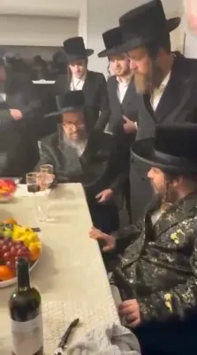 פרישע בילדער און ווידיאוס פון כ"ק אדמו"ר מקרעטשניף כפר עטה שליט"א אין ניו יארק 