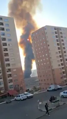 רויך געזען ארויפגיין פון אונטערערדישער פאסיליטעט אין טעהראן.