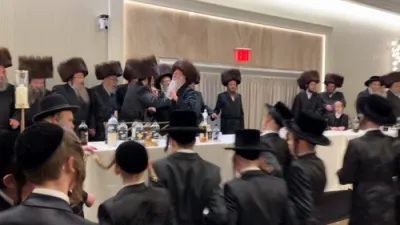 חתונה בן הגה"צ אב"ד נייטרא וויליאמסבורג שליט"א