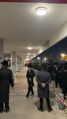 קבלת פנים כ"ק אדמו"ר מוויזניץ שליט"א אין ארץ ישראל 