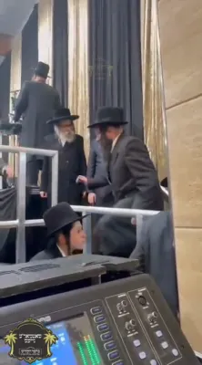 ערשטע ווידיאוס פון די באזוך פון כ"ק אדמו"ר מסאטמאר שליט"א אין מאנטשעסטער 