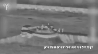 איי.עי.עפ. צעשטערט איראנישן ראקעט לאנטשער פארן ארויסשיסן.