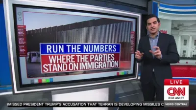 סי-ען-ען באשטעטיגט אז דעמאקראטן פארלירן טעריטאריע אויף גרעניץ זיכערהייט.