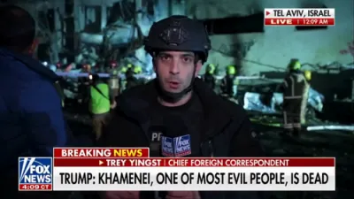 לעצטע נייעס וועגן תל אביב בשעת די איראנע אטאקע.