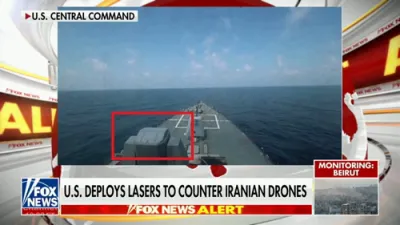 BREAKING: ODIN Lasers Ready for Action on Destroyers in Persian Gulf.