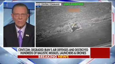 אמעריקאנער גענעראל דזשעק קין לויבט אויס די אטאקעס וואס צעברעכן איראן'ס פירערשאפט.