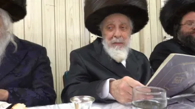  סעודת הילולא דל  כ"ק אדמו"ר מהר"י  מליסקא זצוק"ל  בראשות בניו כ"ק האדמורי"ם מליסקא ומהיבנוב שליט"א 