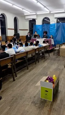 פורים ביי הגה"צ אב"ד סיגוט שליט"א 