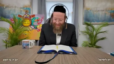 חק לישראל דאנערשטאג כי תצא - ר' יואל לעבאוויטש