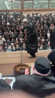 גרויסע שושן פורים טיש אין סטוטשין 