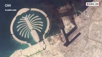 סעטעלייט בילדער ווייזן אז איראן האט אטאקירט אמעריקאנער ראדאר באזעס.