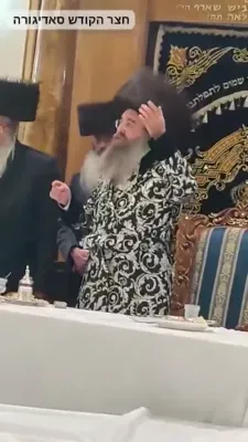 פורים בחצר הקודש סאדיגורא ירושלים