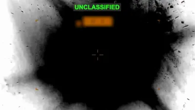 אמעריקאנע כוחות צילן איראנע מאבילע לאונטשער אין א פרעציזיע דראון אטאקע.